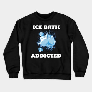 Ice Bath Ice Swimming Crewneck Sweatshirt